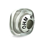 OHM Beads Be Stripey (AMG157)  sterling-silver Bead The Alternative Bead