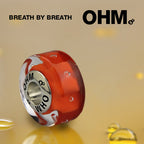 OHM Beads Breath By Breath (AMG169)  sterling-silver Bead The Alternative Bead