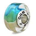OHM Beads Stroke By Stroke (AMG170)  sterling-silver Bead The Alternative Bead