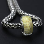 OHM Beads Ivory Dreams (AMG172)  sterling-silver Bead The Alternative Bead