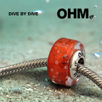 OHM Beads Dive By Dive (AMG173)  sterling-silver Bead The Alternative Bead