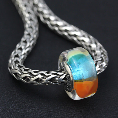 OHM Beads Side By Side (AMG174)  sterling-silver Bead The Alternative Bead