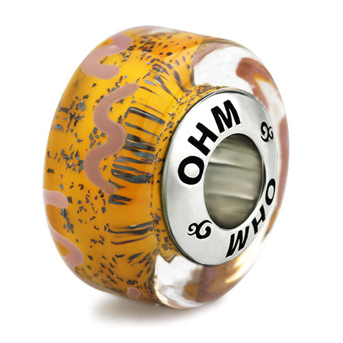 OHM Beads Synthwave Serenade (AMG189)  sterling-silver Bead The Alternative Bead