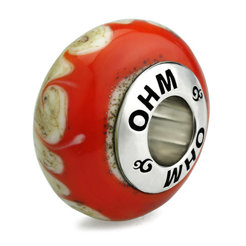 OHM Beads GOTM NO. 29 Dragon Alights  sterling-silver Bead The Alternative Bead