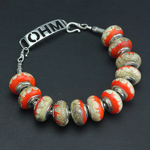 OHM Beads GOTM NO. 29 Dragon Alights  sterling-silver Bead The Alternative Bead