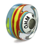 OHM Beads Strung Together (Retired) (AMG262)  sterling-silver Bead The Alternative Bead