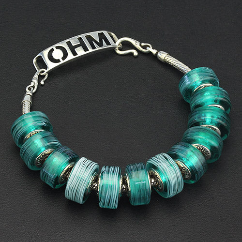 OHM Beads Stretched Thin (AMG263)  sterling-silver Bead The Alternative Bead