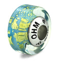 OHM Beads Golden Ocean (AMG264)  sterling-silver Bead The Alternative Bead