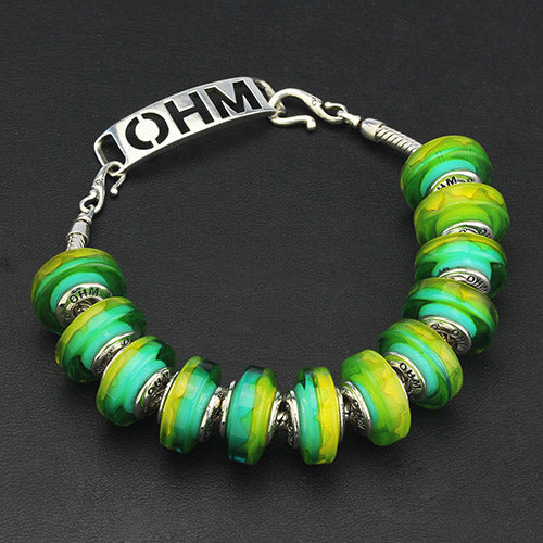 OHM Beads Candy Apple (AMG265)  sterling-silver Bead The Alternative Bead