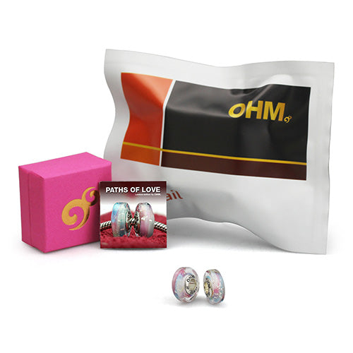 OHM Beads GOTM NO. 30 Paths Of Love (AMG269)  sterling-silver Bead The Alternative Bead