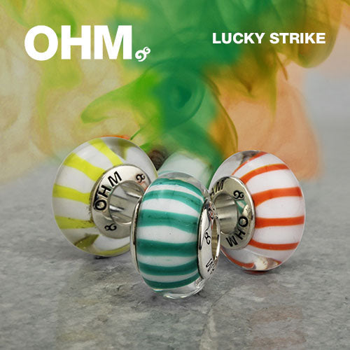 OHM Beads GOTM NO. 31 Lucky Strike  sterling-silver Bead The Alternative Bead