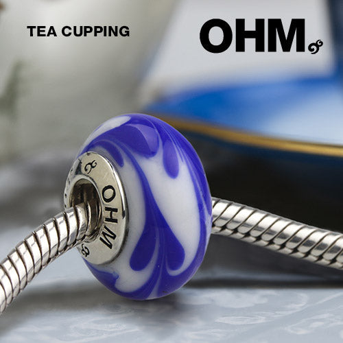  OHM Beads GOTM NO. 32 Tea Cupping Bead by The Alternative Bead 