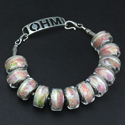 OHM Beads In The Grass (AMG277 )  sterling-silver Bead The Alternative Bead