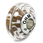 OHM Beads GOTM NO. 35 Striata (AMG290)  sterling-silver Bead The Alternative Bead