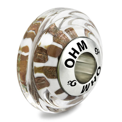  OHM Beads GOTM NO. 35 Striata Bead by The Alternative Bead 