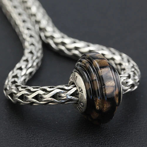 OHM Beads Heimdall  black; gold glass Bead by The Alternative Bead. Your official OHM Beads Retailer from Germany