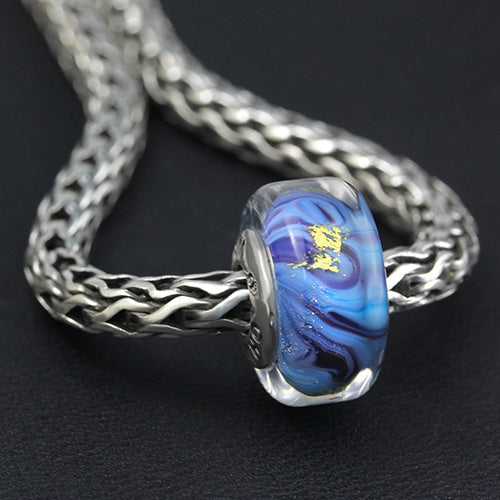  OHM Beads GOTM NO. 39 Golden Archipelago Bead by The Alternative Bead 