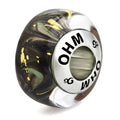 OHM Beads Autumn Glimmers black glass Bead by The Alternative Bead. Your official OHM Beads Retailer from Germany