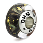 OHM Beads Autumn Glimmers black glass Bead by The Alternative Bead. Your official OHM Beads Retailer from Germany
