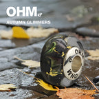 OHM Beads Autumn Glimmers black glass Bead by The Alternative Bead. Your official OHM Beads Retailer from Germany