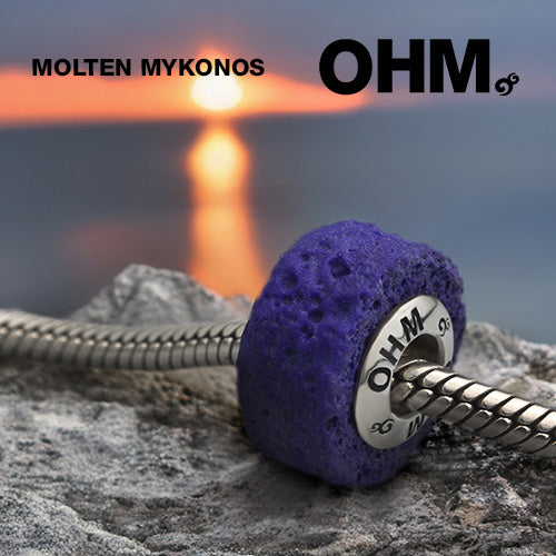  OHM Beads Molten Mykonos Bead by The Alternative Bead 