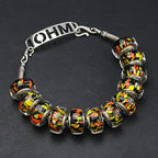 OHM Beads GOTM NO. 49 Fallen Foliage  glass Bead by The Alternative Bead. Your official OHM Beads Retailer from Germany