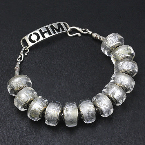 OHM Beads GOTM NO. 48 Astral Aura  glass Bead by The Alternative Bead. Your official OHM Beads Retailer from Germany