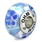 OHM Beads Remember Me blue glass Bead by The Alternative Bead. Your official OHM Beads Retailer from Germany