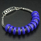OHM Beads Deep (Retired) (AMG60006) blue glass Bead The Alternative Bead