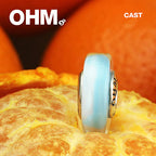 OHM Beads Cast (Retired)  sterling-silver Bead The Alternative Bead