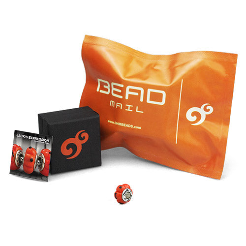 OHM Beads GOTM NO. 38 Jack's Expression  sterling-silver Bead The Alternative Bead