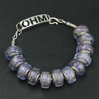 OHM Beads Galactic Glitters (AMG791)  sterling-silver Bead The Alternative Bead