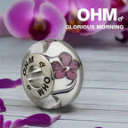 OHM Beads GOTM NO. 45 Glorious Morning  glass Bead by The Alternative Bead. Your official OHM Beads Retailer from Germany
