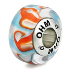 OHM Beads Feelings Clashing Makes Sense  glass Bead by The Alternative Bead. Your official OHM Beads Retailer from Germany