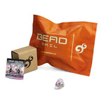 OHM Beads GOTM NO. 55 True Colors multicolor; pink glass; silver-plated Bead by The Alternative Bead. Your official OHM Beads Retailer from Germany