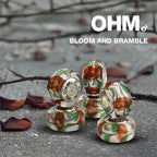 OHM Beads Bloom And Bramble  glass Bead by The Alternative Bead. Your official OHM Beads Retailer from Germany