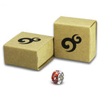 OHM Beads Rust And Reverie red glass Bead by The Alternative Bead. Your official OHM Beads Retailer from Germany