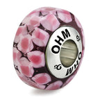 OHM Beads Bloom of Connection pink glass Bead by The Alternative Bead. Your official OHM Beads Retailer from Germany