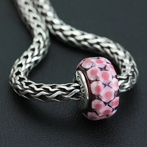 OHM Beads Bloom of Connection pink glass Bead by The Alternative Bead. Your official OHM Beads Retailer from Germany