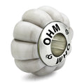 OHM Beads Sow the Ghost's Garden white glass Bead by The Alternative Bead. Your official OHM Beads Retailer from Germany