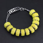 OHM Beads Talk Sweet Talk yellow glass Bead by The Alternative Bead. Your official OHM Beads Retailer from Germany