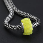 OHM Beads Talk Sweet Talk yellow glass Bead by The Alternative Bead. Your official OHM Beads Retailer from Germany