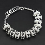 OHM Beads Black Heart (AMG903)  sterling-silver Bead The Alternative Bead