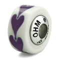 OHM Beads Aubergine Adoration (AMG904)  sterling-silver Bead The Alternative Bead