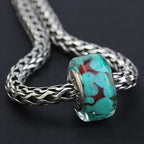 OHM Beads GOTM NO. 40 Aerial Echoes  glass Bead by The Alternative Bead. Your official OHM Beads Retailer from Germany