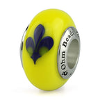 OHM Beads Fleur De Lis (Retired) (AMW00203)  sterling-silver Bead The Alternative Bead