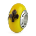 OHM Beads Fleur De Lis (Retired) (AMW00203)  sterling-silver Bead The Alternative Bead