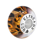 Elfbeads Amur Leopard  glass Bead by The Alternative Bead. Your official Elfbeads Retailer from Germany