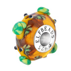 Elfbeads Amber Snails  glass Bead by The Alternative Bead. Your official Elfbeads Retailer from Germany