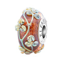 Elfbeads Amber Flowertwig orange glass Bead by The Alternative Bead. Your official Elfbeads Retailer from Germany